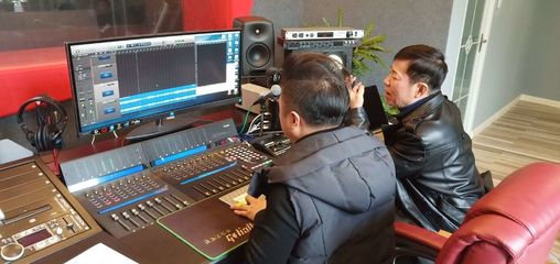 &ldquo;我們都是追夢(mèng)人&rdquo;音樂錄制花絮