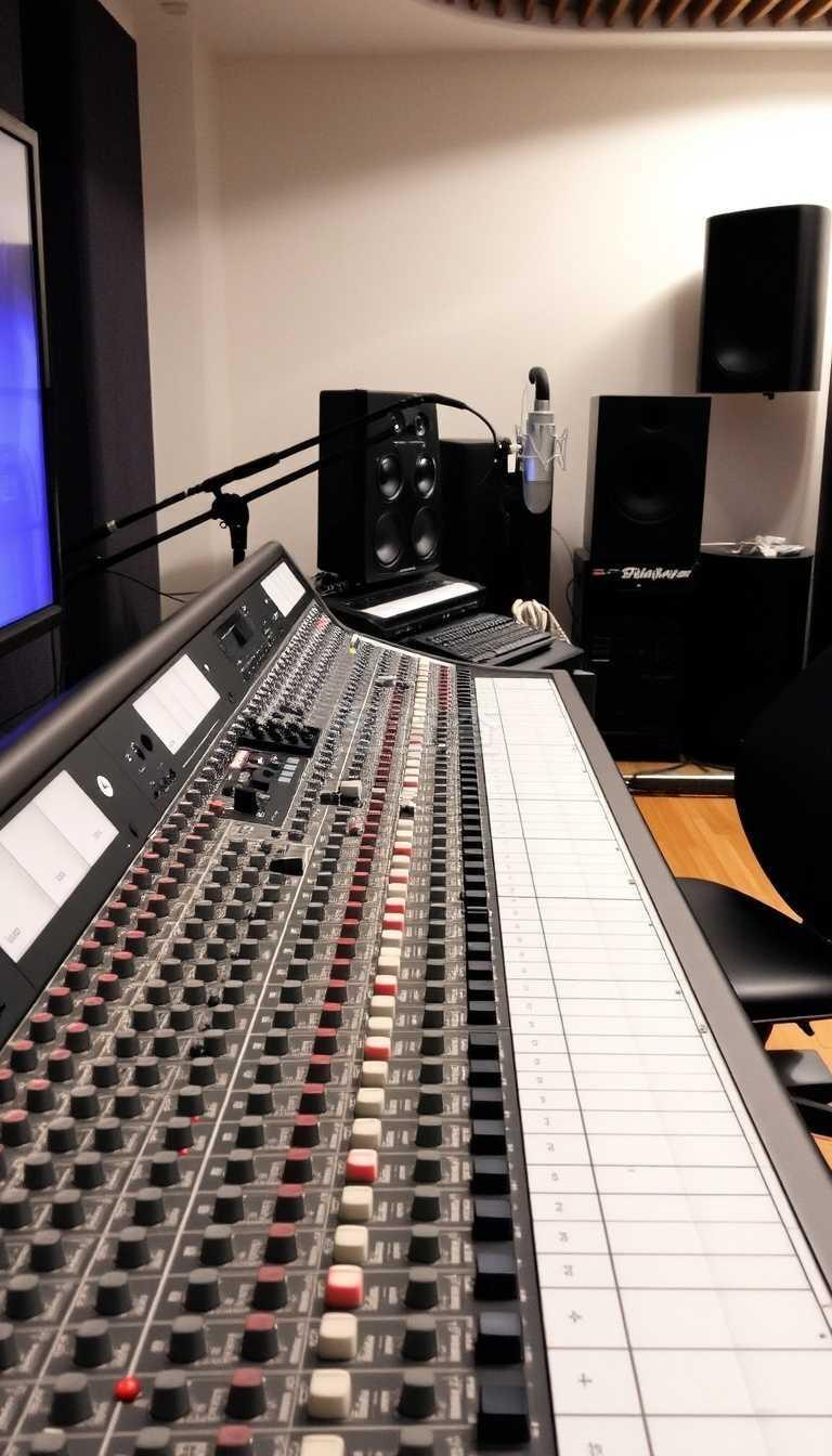 錄音棚混音臺專業(yè)音樂制作